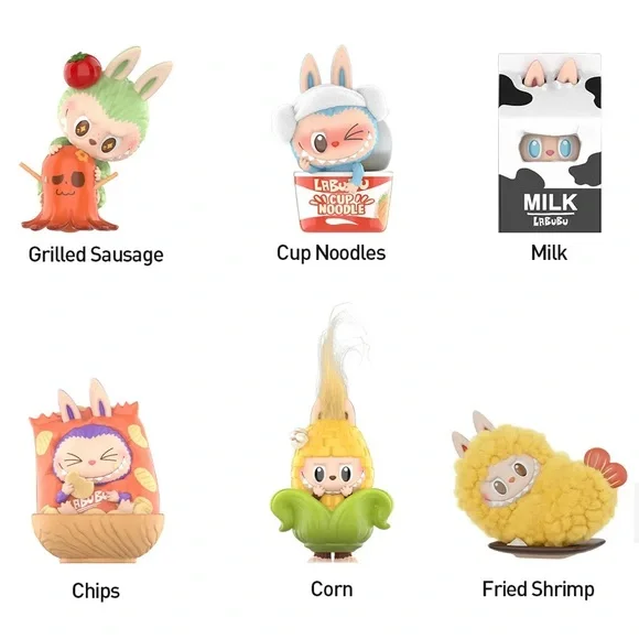Labubu THE MONSTERS Wacky Mart Series Figures Milk - Picture 3 of 9